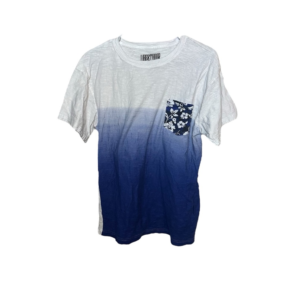 Libertador Blue Casual Shirt Large
